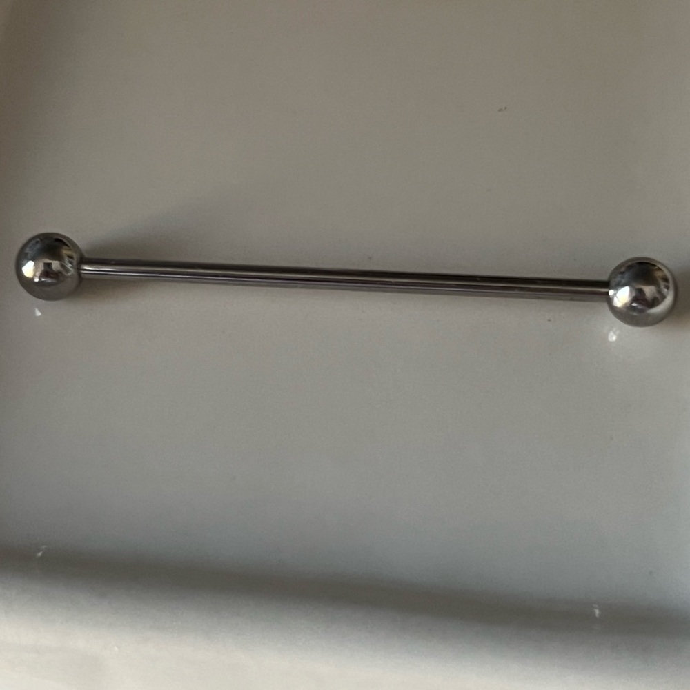 Industrial Bar Earring